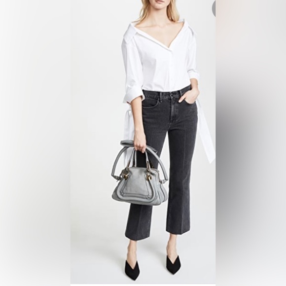 CHLOE SMALL PARATAY BAG IN ANEMONE PINK - Picture 8 of 12